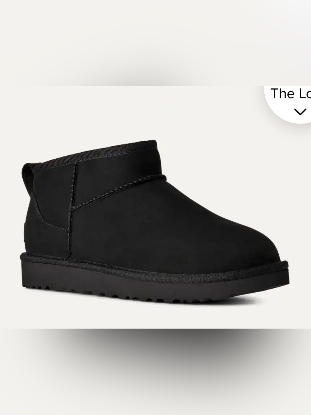 UGG Classic Ultra Mini Boots Black Women’s Size 8 New Never Worn